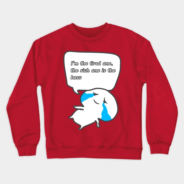 Sad boy Crewneck Sweatshirt by Cahya. Id